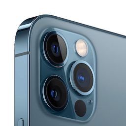 Apple iPhone 12 Pro (MGDA3HN/A) Pacific Blue, 16GB RAM, 128GB, A14 Bionic Chip with Next Generation Neural Engine, 6.7, 5g, Dual Sim