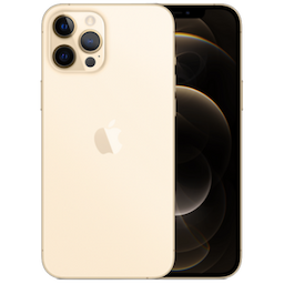 Apple iPhone 12 Pro Max (MGDE3HN/A) with 6 GB RAM, 256 GB storage, 5g technology, Dual Sim, Hexa-Core A14 Bionic Chip processor, Gold