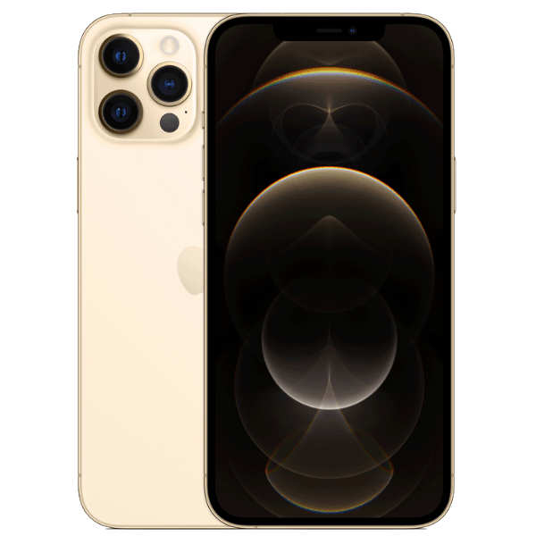 Apple iPhone 12 Pro Max (MGD93HN/A) Gold, 6GB RAM, 128GB, A14 Bionic Chip (5 nm), 6.7 Inches, 5g, Dual SIM