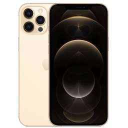 Apple iPhone 12 Pro Max (MGD93HN/A) Gold, 6GB RAM, 128GB, A14 Bionic Chip (5 nm), 6.7 Inches, 5g, Dual SIM