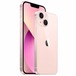 Apple iPhone 13 (C9720A) Pink, 4GB RAM, 128GB, A15 Bionic Chip, 6.1 Inches, 5g, Dual Sim (Nano + esim)