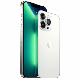 Apple iPhone 13 Pro (MLVA3HN/A) Silver, 4GB RAM, 128GB, A15 Bionic Chip, 6.1 Inches, 5g, Dual Sim