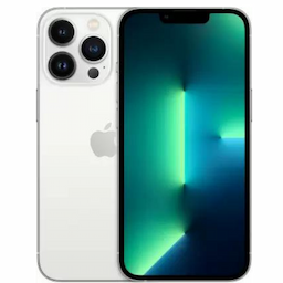 Apple iPhone 13 Pro (MLVA3HN/A) Silver, 4GB RAM, 128GB, A15 Bionic Chip, 6.1 Inches, 5g, Dual Sim