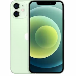 Apple iPhone 12 Mini (MGE23HN/A) Green, 4GB RAM, 64GB, A14 Bionic Chip, 5.4 Inches, 5g, Dual Sim