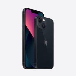 Apple iPhone 13 mini (MLKA3HN/A) Midnight Black, 4GB RAM, 512GB, A15 Bionic Chip, 5.4 Inches, 5g, Nano and eSIM