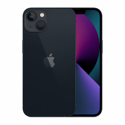 Apple iPhone 13 mini (MLKA3HN/A) Midnight Black, 4GB RAM, 512GB, A15 Bionic Chip, 5.4 Inches, 5g, Nano and eSIM