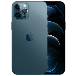 Apple iPhone 12 Pro Max (MGDL3HN/A) Blue, 6GB RAM, 512GB, A14 Bionic Chip (5 nm), 6.7 Inches, 5g, Dual SIM