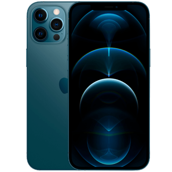 Apple iPhone 12 Pro Max (MGDL3HN/A) Blue, 6GB RAM, 512GB, A14 Bionic Chip (5 nm), 6.7 Inches, 5g, Dual SIM