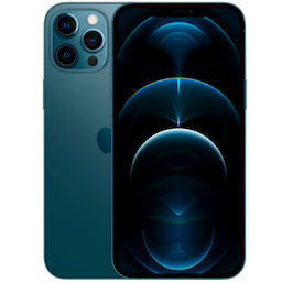 Apple iPhone 12 Pro Max (MGDL3HN/A) Blue, 6GB RAM, 512GB, A14 Bionic Chip (5 nm), 6.7 Inches, 5g, Dual SIM