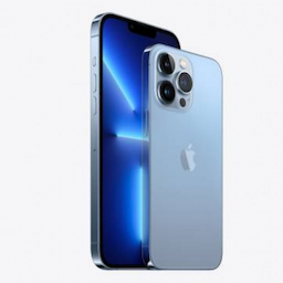 Apple iPhone 13 Pro (MLVU3HN/A) Sierra Blue, 6 RAM, 512GB, A15 Bionic Chip, 6.1 Inches, 5g, Nano and eSIM
