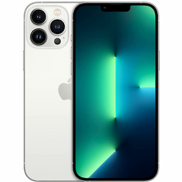 Apple iPhone 13 Pro Max (C9720A) Silver, 12BGB, Hexa-CoreA15 Bionic Chip Processor, 5g, Dual Sim