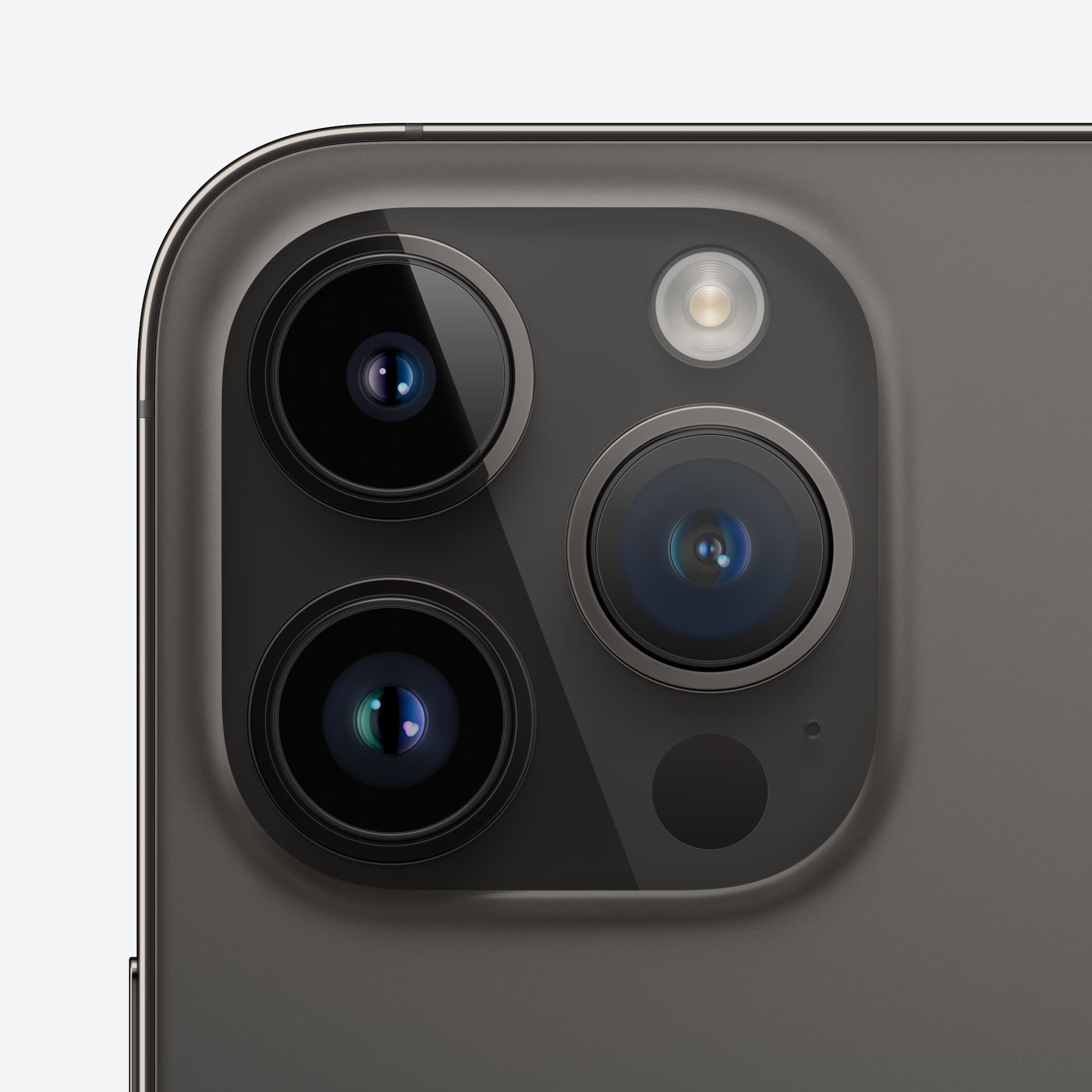 Apple iPhone 14 Pro (MQ0T3HN/A) Space Black with 256GB, iOS 16, A15 Bionic chip, 6core CPU with 2 performance, 6.1 inch OLED display