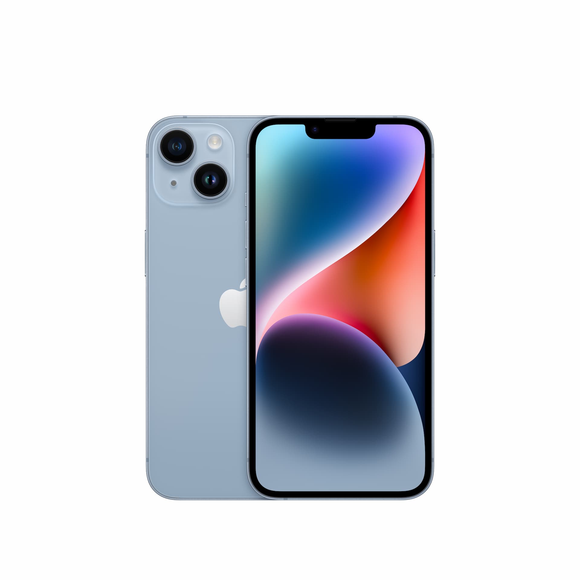 Apple iPhone 14 (3L238HN/A) Blue with 128GB, iOS 16, A15 Bionic Chip, 6core CPU with 2 Performance, 6.1 inch OLED Display