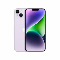 Apple iPhone 14 plus (MQ503HN/A) Purple with 128GB, iOS 16, A15 Bionic chip, 6core CPU with 2 performance, 6.7 inch OLED display