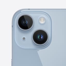 Apple iPhone 14 (3L238HN/A) Blue with 128GB, iOS 16, A15 Bionic Chip, 6core CPU with 2 Performance, 6.1 inch OLED Display