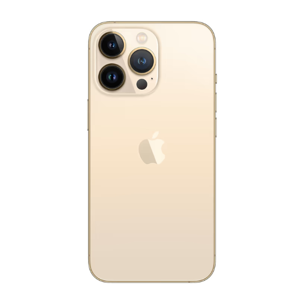 Apple iPhone 13 Pro (MLVC3HN/A) Gold, 6 RAM, 128GB, A15 Bionic Chip, 6.1 Inches, 5g, Nano and eSIM