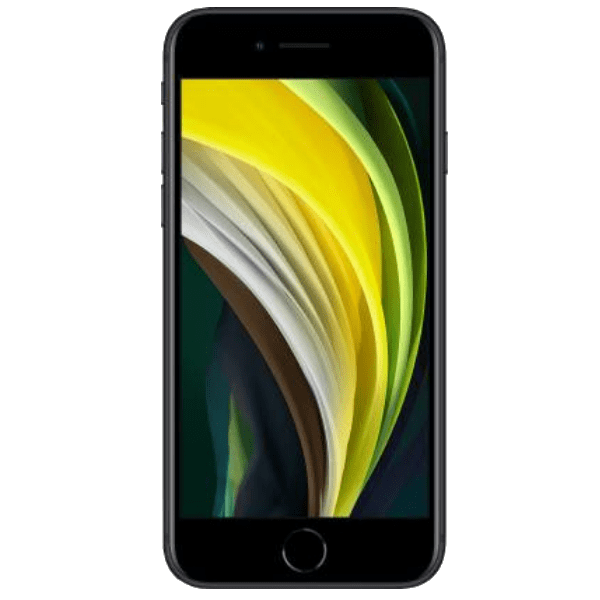 Apple iPhone SE (MX9R2HN/A) with 3 GB RAM, 64GB storage, 4g technology, Dual SIM, A13 Bionic Chip with 3rd Gen Neural Engine, Black