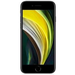 Apple iPhone SE (MX9R2HN/A) with 3 GB RAM, 64GB storage, 4g technology, Dual SIM, A13 Bionic Chip with 3rd Gen Neural Engine, Black
