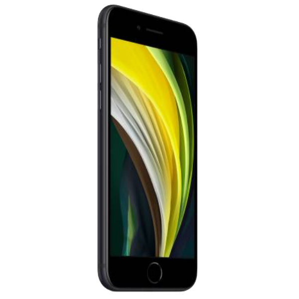 Apple iPhone SE (MX9R2HN/A) with 3 GB RAM, 64GB storage, 4g technology, Dual SIM, A13 Bionic Chip with 3rd Gen Neural Engine, Black