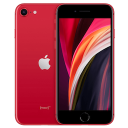 Apple iPhone SE (MXD22HN/A) with 3 GB RAM, 128GB storage, 4g technology, Dual SIM, A13 Bionic Chip with 3rd Gen Neural Engine, Red