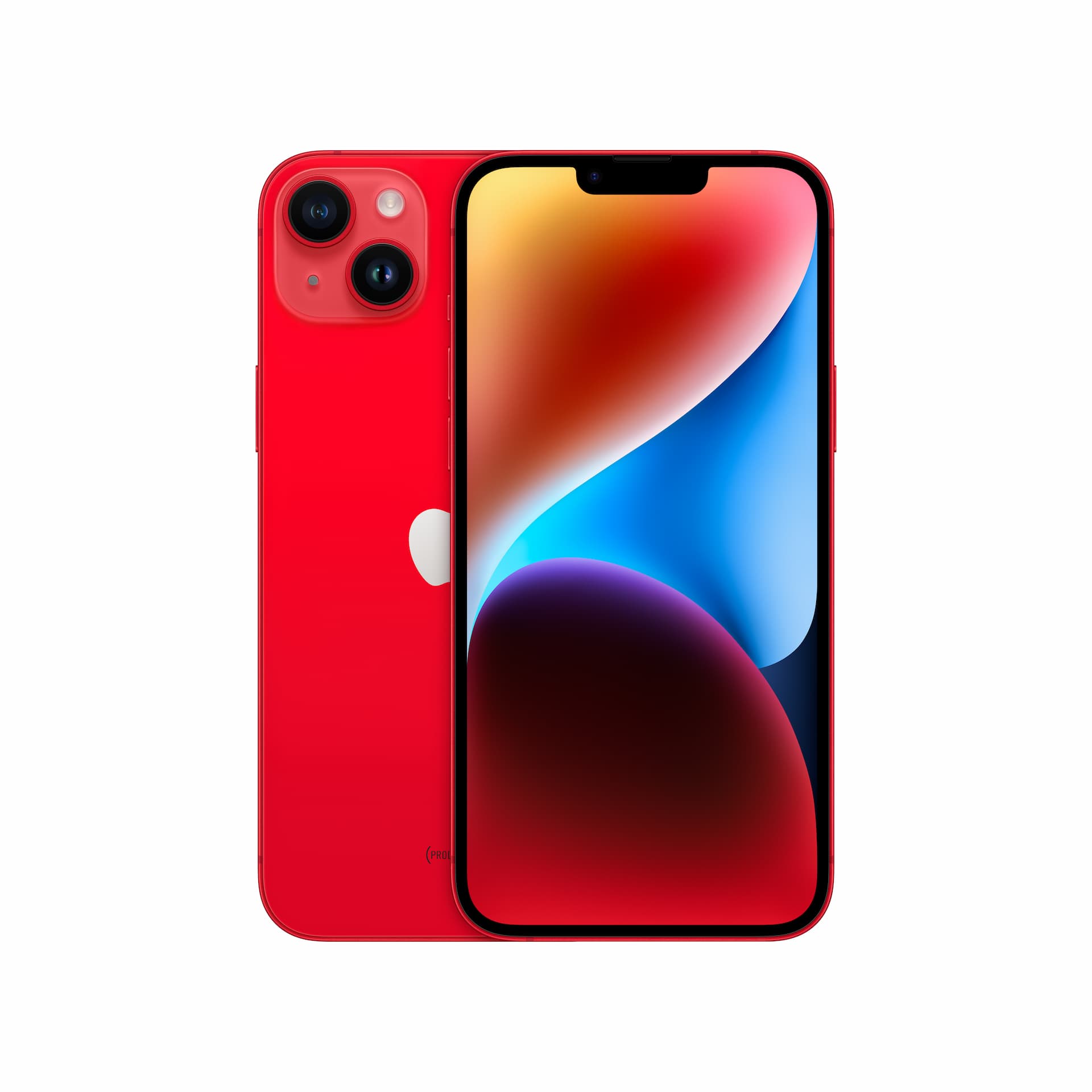 Apple iPhone 14 plus (MQ513HN/A) RED with 128GB, iOS 16, A15 Bionic chip, 6core CPU with 2 performance, 6.7 inch OLED display
