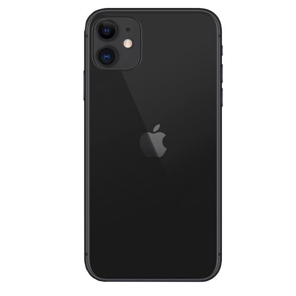 Apple iPhone 11 (MHDH3HN/A) Black, 4GB RAM, 128GB, A14 Bionic Chip with Next Generation Neural Engine, 6.1 Inches, 4g, Dual Sim