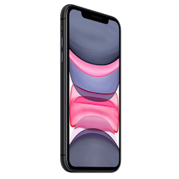 Apple iPhone 11 (MHDH3HN/A) Black, 4GB RAM, 128GB, A14 Bionic Chip with Next Generation Neural Engine, 6.1 Inches, 4g, Dual Sim
