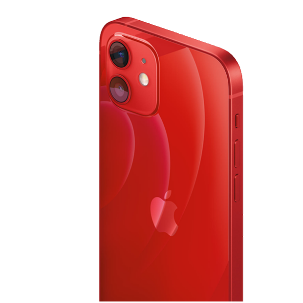 Apple iPhone 12 (MGJ73HN/A) Red, 4GB RAM, 64GB, A14 Bionic Chip with Next Generation Neural Engine, 6.1 Inches, 5g, Dual Sim
