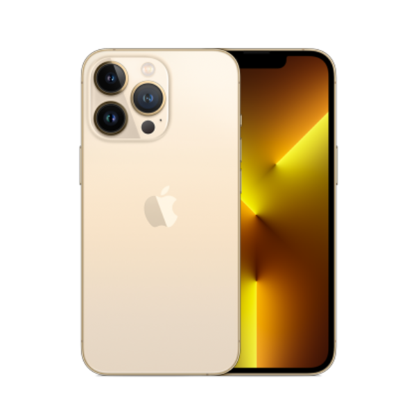Apple iPhone 13 Pro (MLVK3HN/A) Gold, 6 RAM, 256GB, A15 Bionic Chip, 6.1 Inches, 5g, Nano and eSIM