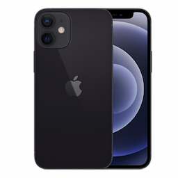 Apple iPhone 12 (MGJA3HN/A) Black, 4GB RAM, 128GB, A14 Bionic chip, 6.1 Inches, 5g, Dual SIM