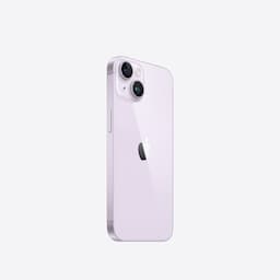 Apple iPhone 14 (3L226HN/A) Purple with 128GB, iOS 16, A15 Bionic chip, 6core CPU with 2 performance, 6.1 inch OLED display