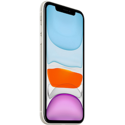 Apple iPhone 11 (MHDC3HN/A) White, 4GB RAM, 64GB, A13 Bionic Chip, 6.1 Inches, 4g, Dual Sim