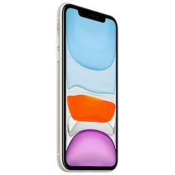 Apple iPhone 11 (MHDQ3HN/A) White, 4GB RAM, 256GB, A13 Bionic (7 nm Plus) Hexa Core processor, 6.1 Inches, Nano & eSIM