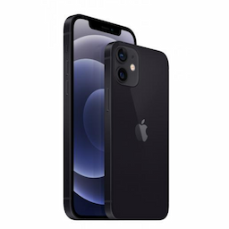 Apple MGJG3HN/A iPhone 12 with 5g Technology, 6.1-inch, 4 GB, Dual SIM - Black