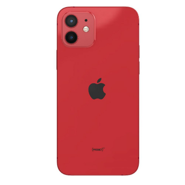 Apple iPhone 12 (MGJD3HN/A) Product (Red), 4GB RAM, 128GB, A14 Bionic chip, 6.1 Inches, 5g, Dual SIM