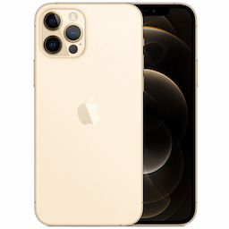 Apple iPhone 12 Pro Max (MGDE3HN/A) with 4 GB RAM, 64GB storage, 4G technology, Nano + eSim, Gold