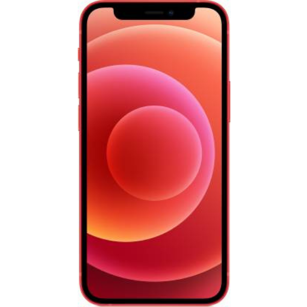 Apple iPhone 12 Mini (MGE53HN/A) Red, 4GB RAM, 128GB, A14 Bionic Chip with Next Generation Neural Engine, 12 Inches, 5g, Nano + Esim