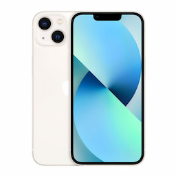 Apple iPhone 13 (MLQ73HN/A) Starlight, 4GB RAM, 256GB, A15 Bionic chip, 6.1 Inches, 5g, Dual SIM