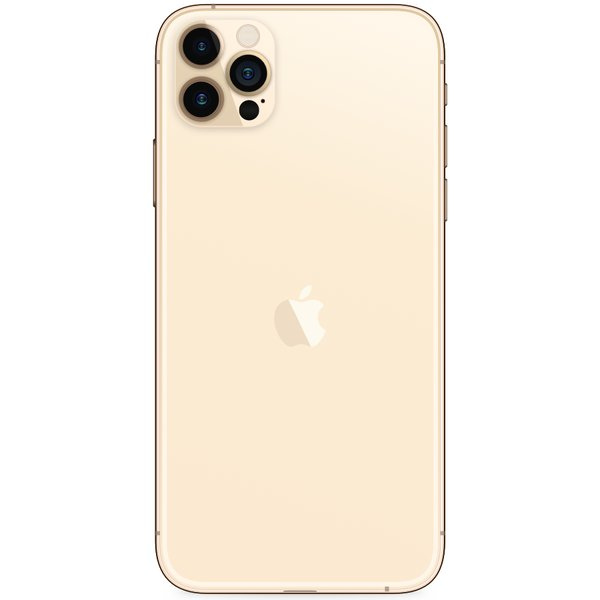 Apple iPhone 12 Pro Max (MGDE3HN/A) with 4 GB RAM, 64GB storage, 4G technology, Nano + eSim, Gold