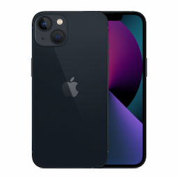 Apple iPhone 13 (MLQC3HN/A) Midnight, 4GB RAM, 512GB, A15 Bionic chip, 6.1 Inches, 5g, Dual SIM