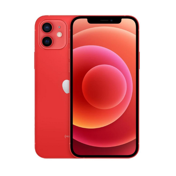Apple iPhone 12 (MGJD3HN/A) Product (Red), 4GB RAM, 128GB, A14 Bionic chip, 6.1 Inches, 5g, Dual SIM