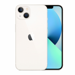 Apple iPhone 13 (MLQ73HN/A) Starlight, 4GB RAM, 256GB, A15 Bionic chip, 6.1 Inches, 5g, Dual SIM