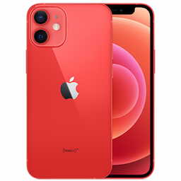 Apple iPhone 12 Mini (MGE53HN/A) Red, 4GB RAM, 128GB, A14 Bionic Chip with Next Generation Neural Engine, 12 Inches, 5g, Nano + Esim