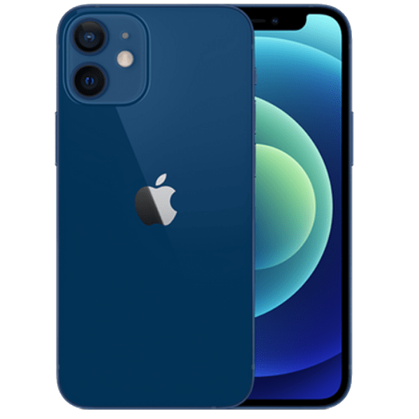 Apple iPhone 12 Mini (MGED3HN/A) Blue, 4GB RAM, 256GB, Hexa-CoreA14 Bionic Chip Processor, 5.4 Inches, 5g, Dual Sim