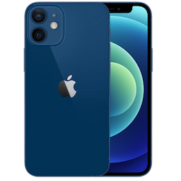 Apple iPhone 12 Mini (MGED3HN/A) Blue, 4GB RAM, 256GB, Hexa-CoreA14 Bionic Chip Processor, 5.4 Inches, 5g, Dual Sim