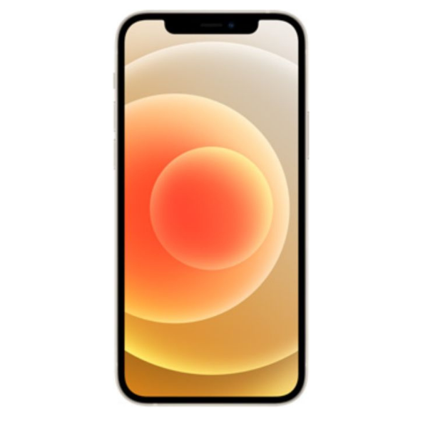 Apple iPhone 12 Mini (MGE43HN/A) White, 4GB RAM, 128GB, A14 Bionic chip, 5.4 Inches, 5g, Dual SIM