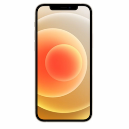 Apple iPhone 12 Mini (MGE43HN/A) White, 4GB RAM, 128GB, A14 Bionic chip, 5.4 Inches, 5g, Dual SIM