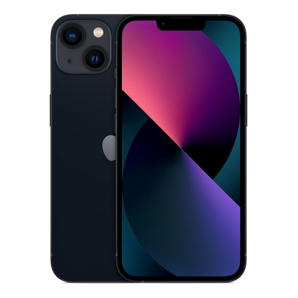 Apple iPhone 13 (MLQC3HN/A) Midnight, 4GB RAM, 512GB, A15 Bionic chip, 6.1 Inches, 5g, Dual SIM