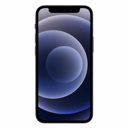 Apple iPhone 12 Mini (MGDX3HN/A) with 5g technology, Dual SIM, Black