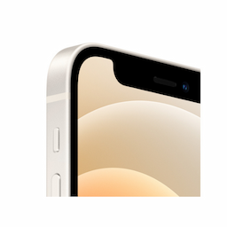 Apple iPhone 12 Mini (MGE43HN/A) White, 4GB RAM, 128GB, A14 Bionic chip, 5.4 Inches, 5g, Dual SIM